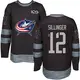 Authentic Men's Owen Sillinger Black Columbus Blue Jackets 1917-2017 100th Anniversary Jersey