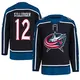 Authentic Men's Owen Sillinger Black Columbus Blue Jackets Reverse Retro 2.0 Jersey