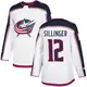 Authentic Men's Owen Sillinger White Columbus Blue Jackets Away Jersey