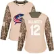 Authentic Women's Owen Sillinger Camo Columbus Blue Jackets Veterans Day Practice Jersey