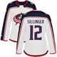 Authentic Women's Owen Sillinger White Columbus Blue Jackets Away Jersey