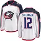 Breakaway Men's Owen Sillinger White Columbus Blue Jackets Away Jersey